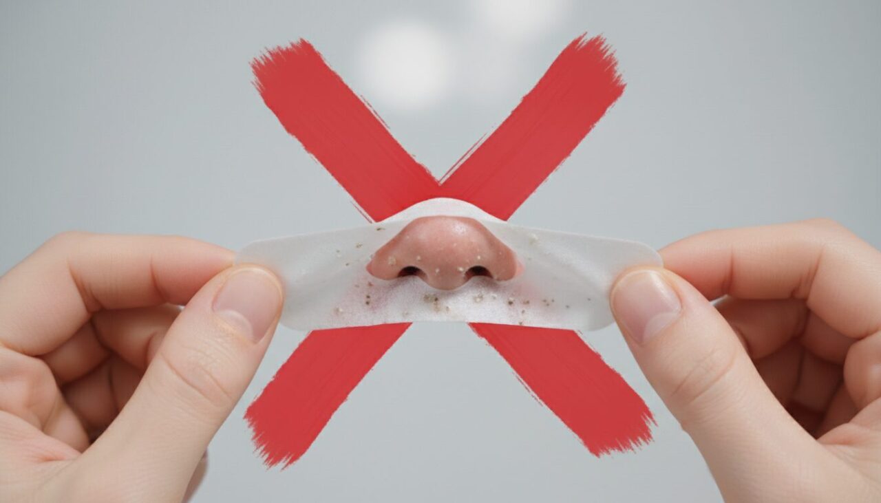 毛穴パックのNG習慣